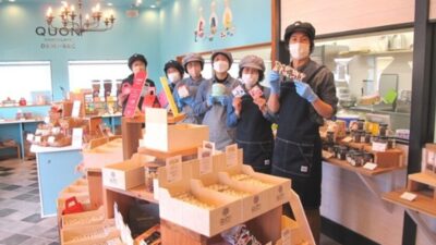 久遠チョコレート&ドゥミセック福岡大野城店オープン（西日本新聞3/22掲載）